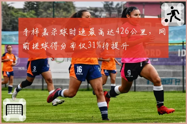李梓嘉杀球时速最高达426公里，网前搓球得分率仅31%待提升